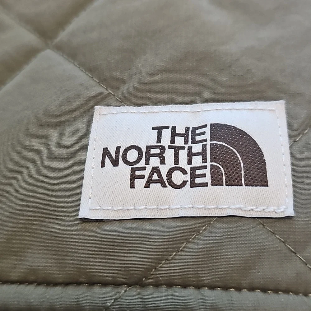 The North Face Men's Green Quilted Vest